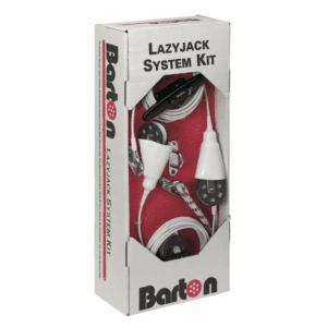 Barton Lazy Jack Kit til både op til 12m. Vælg variant og optimer håndteringen af dit storsejl.