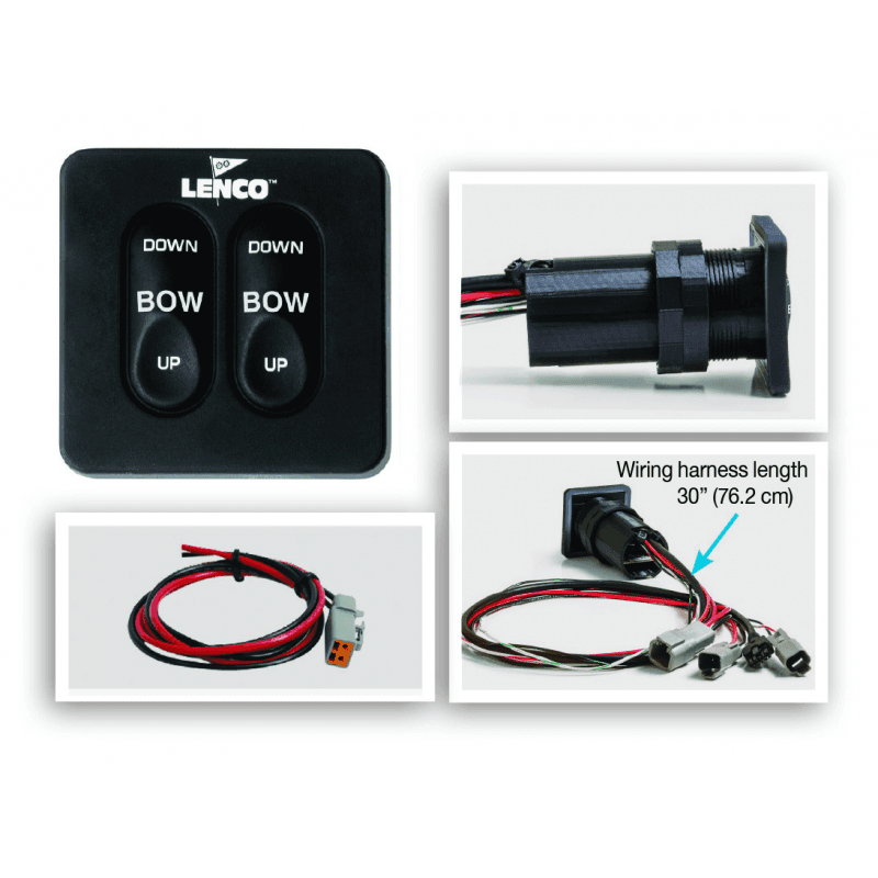 Opdag Lenco Betjeningspanel All-In-One Standard til effektiv styring af trimplan. Enkel installation og vandtæt design. Bestil nu!