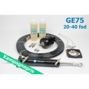 Opdag MaviMare GE75 hydraulisk styring til indenbords motorer. Ideel til både 20-40 fod. Få præcis kontrol på vandet!