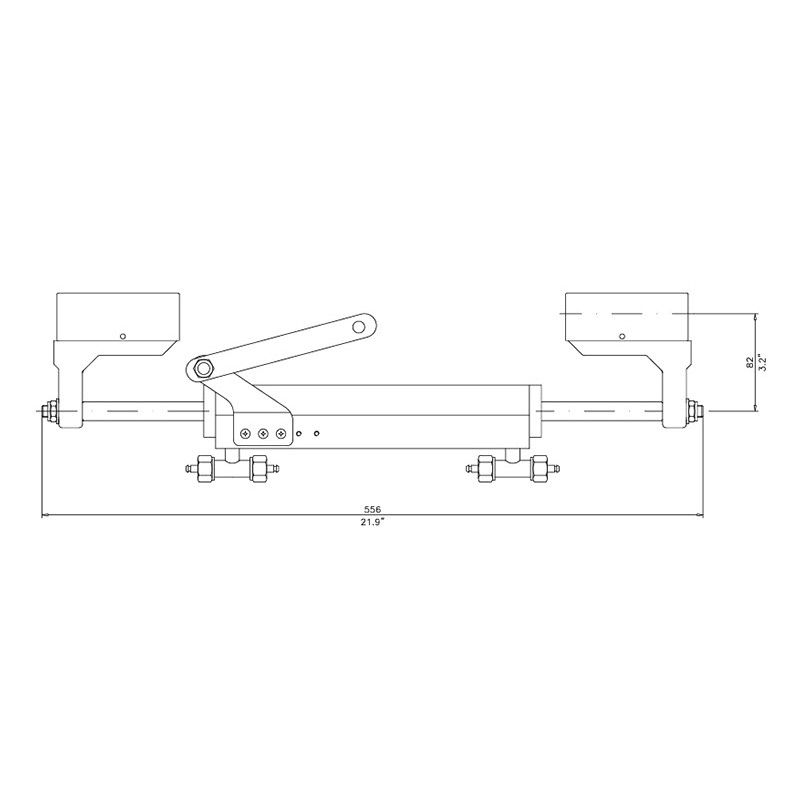 Opgrader din båd med MaviMare GF150BRT hydraulisk styring. Ideel til udenbords motorer op til 150 HK. Få præcis kontrol ombord.