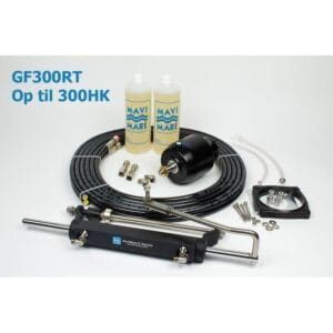 Opdag MaviMare GF300RT hydraulisk styring til udenbords motorer. Få præcis kontrol og stabilitet ombord. Bestil nu!