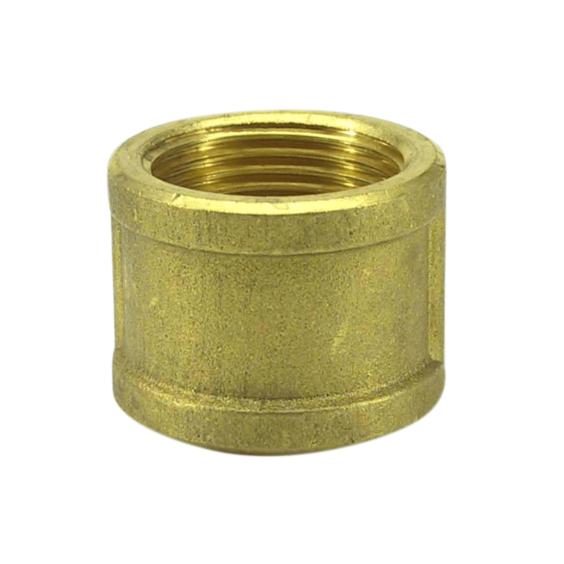 Muffe i messing med indvendig rørgevind. Vælg mellem størrelser fra 1/8" til 2" til marineinstallationer.
