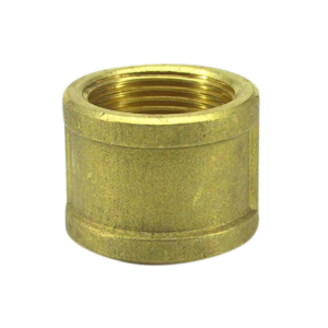Muffe i messing med indvendig rørgevind. Vælg mellem størrelser fra 1/8" til 2" til marineinstallationer.