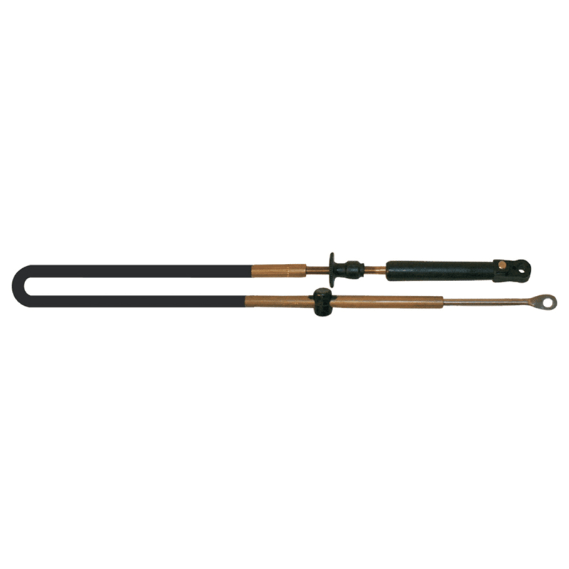 Vælg Multiflex EC-014 Kontrolkabel til gas og gearstyring. Fås i længder fra 6 til 20 fod. Se størrelser.