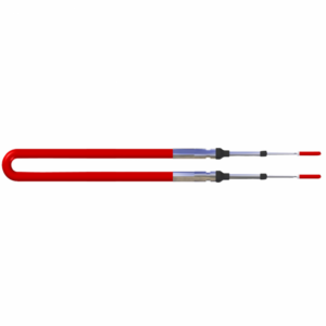 Multiflex Kontrolkabel EC-133 til gas/gear systemer. Vælg mellem længder fra 6 til 26 fod. Se størrelser.