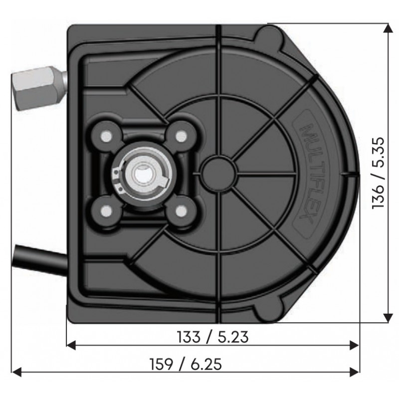 Køb Multiflex Lite 55 styreboks til mindre både. Holdbar, nem at installere og kompatibel med flere systemer. Få præcis styring ombord!