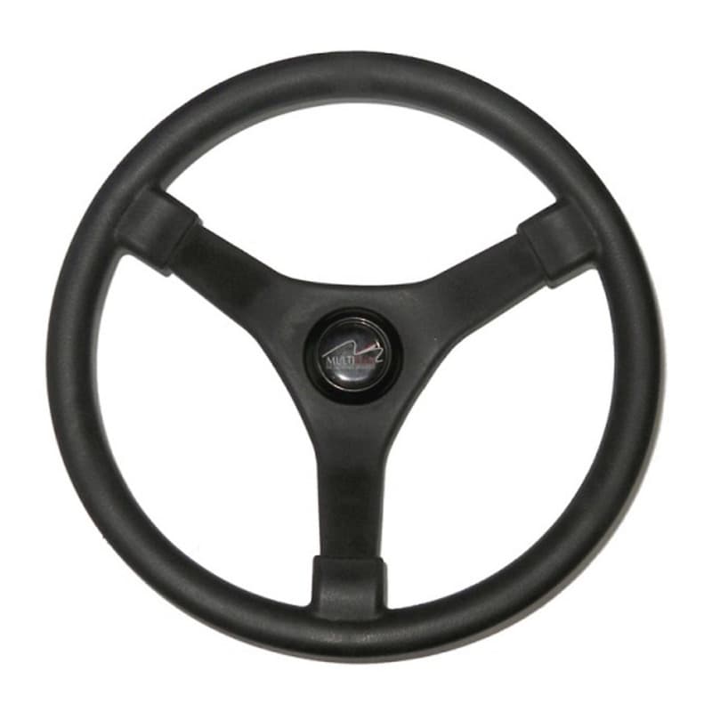 Køb Multiflex rat 350mm i sort. Umagnetisk design, perfekt til båd. Få kontrol og stil ombord. Bestil nu!