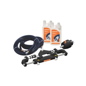 Opdag Multisteer hydraulisk styring til udenbords motorer op til 250 hk. Få præcis kontrol og sikkerhed ombord. Bestil nu!