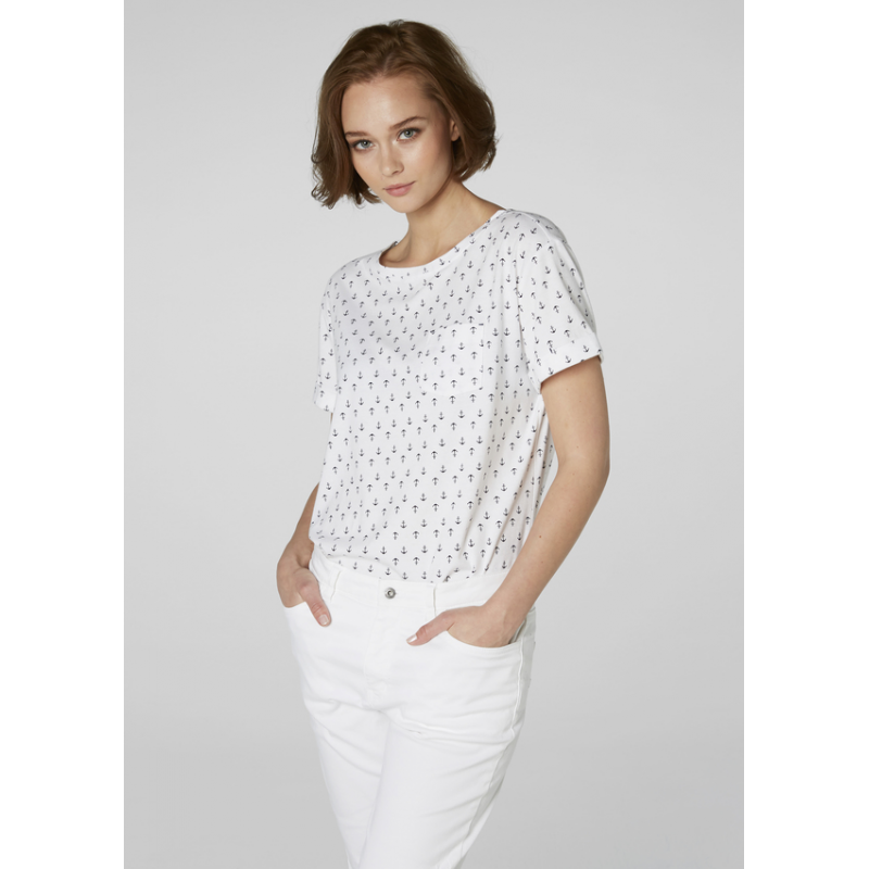 Køb Helly Hansen Naiad T-shirt til damer i hvid. Vælg mellem størrelserne M, L og XL. Se størrelser og få komfortabelt sejlertøj.
