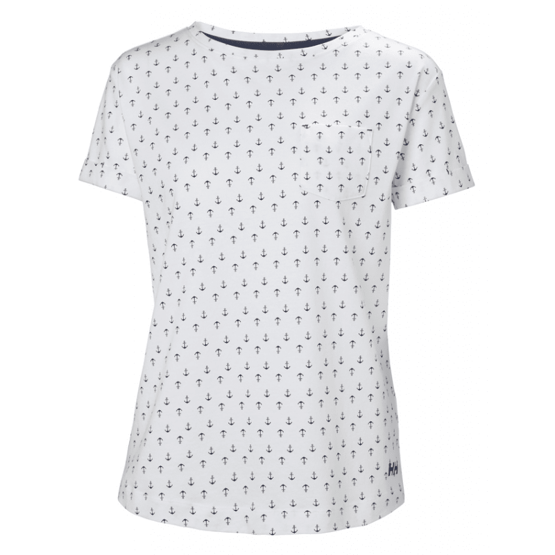 Køb Helly Hansen Naiad T-shirt til damer i hvid. Vælg mellem størrelserne M, L og XL. Se størrelser og få komfortabelt sejlertøj.