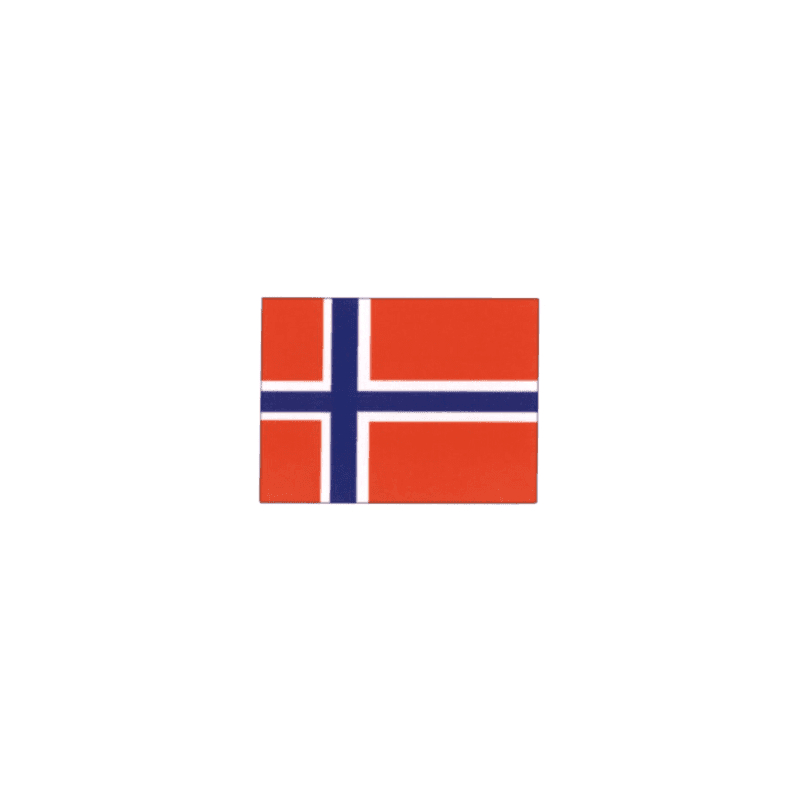 Norsk nationalflag i 100% polyester. Vælg mellem fem størrelser.