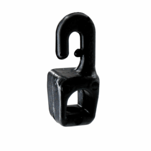 Køb nylonkrog til gummiline 6mm. Robust, let og stilren. Ideel til fastgørelse af udstyr ombord. Få din nu!