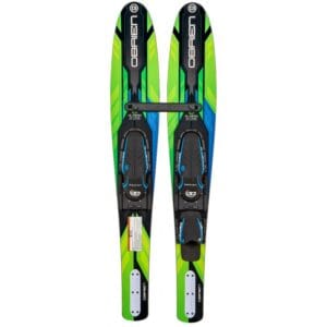 O'Brien Junior Vortex Combo vandski gør vandskiløb sjovt for nybegyndere. Lær hurtigt med stabilisering og ekstra bredde. Bestil nu!