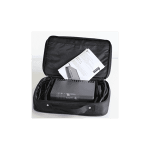Ophængningsbelag til bærbar lader fra Medico Electronics. Sikrer effektiv opladning af batterier. Perfekt til både og campingvogne.