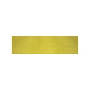PP-webbing/Gjorde - Gul fås i 4 varianter med Bredde: 25 mm, 30 mm, 40 mm, 50 mm.