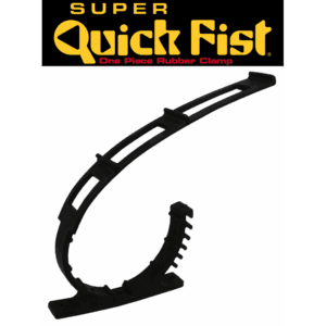 Køb Quick Fist Super Clamp til hurtig fastgørelse af ildslukkere og udstyr ombord. Sikker og nem montering. Bestil nu!