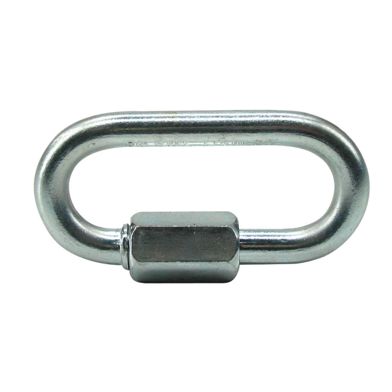 Quick Link P-led galvaniseret fås i 6 varianter med Godstykkelse: 4 mm, 5 mm, 6 mm, 8 mm, 10 mm, 12 mm.