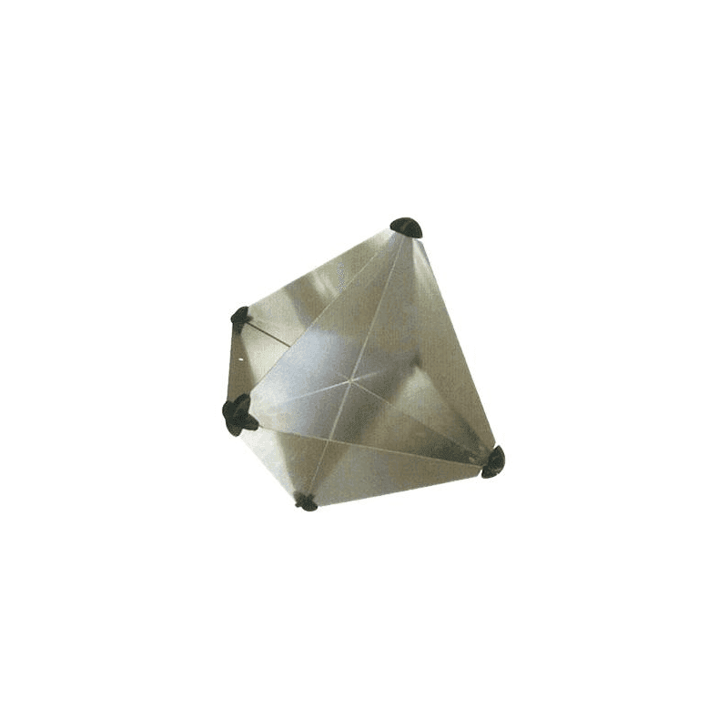 Sammenklappelig radarreflektor fås i 2 varianter med Størrelse: 215 x 215 x 300 mm, 340 x 340 x 470 mm.
