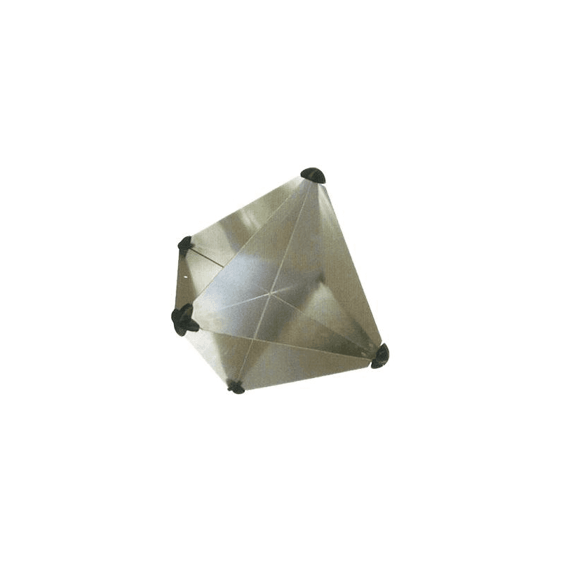 Sammenklappelig radarreflektor fås i 2 varianter med Størrelse: 215 x 215 x 300 mm, 340 x 340 x 470 mm.