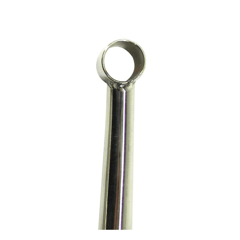 Vælg mellem Scepter rør top søgelænder i længderne 520 mm og 610 mm. Se størrelser.