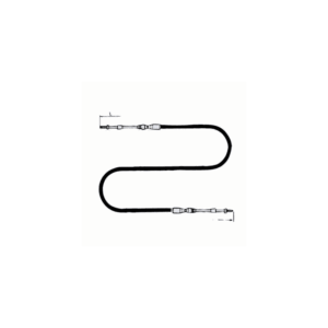 Seastar CCX633 De-Luxe Kontrolkabel til gas og gearstyring. Vælg mellem flere længder.