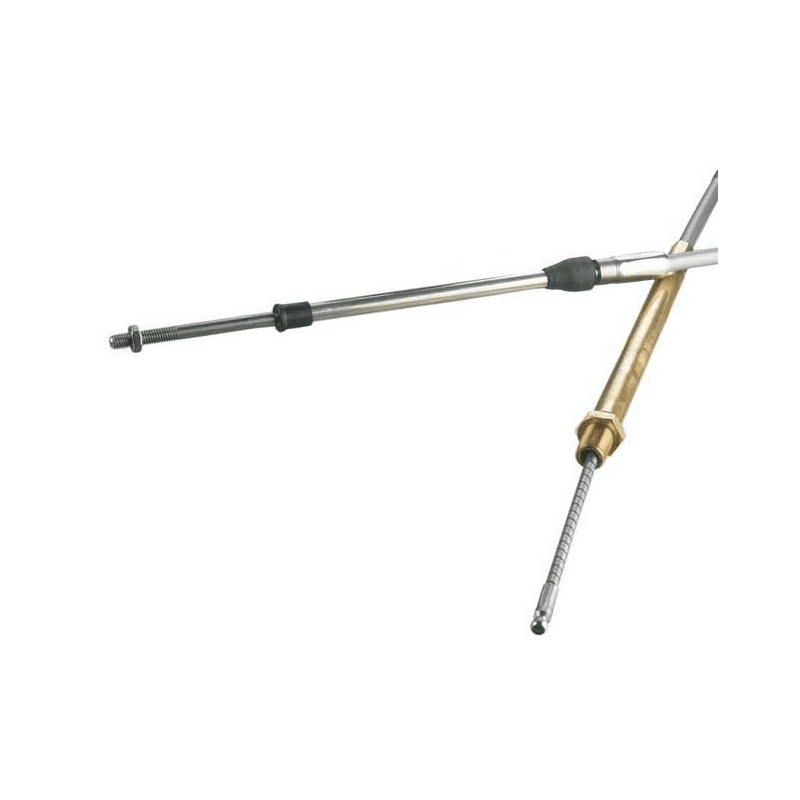 Seastar CC342 Teleflex Gaskabel fås i 12 varianter med Længde: 6 fod, 7 fod, 8 fod, 9 fod, 10 fod, 11 fod, 12 fod, 13 fod, 14 fod, 15 fod, 16 fod, 17 fod.