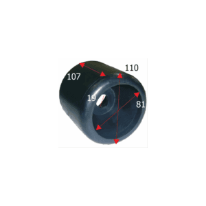 Køb siderulle 110 mm til flag og trailerudstyr. Holdbart design til stabilitet og sikkerhed. Få det nu!