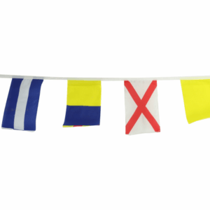 Køb Signalflag Ranke - 8 m med 40 stk. flag til sejlads. Øg synligheden og kommunikationen ombord. Bestil nu!