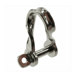 Sjækel i fladstål fås i 4 varianter med Mål: 5x12x22mm, 6x16x46mm, 8x18x41mm, 6x14x46mm.