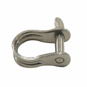 Sjækel i fladstål fås i 2 varianter med Mål: 6x16x24mm, 8x20x41mm.