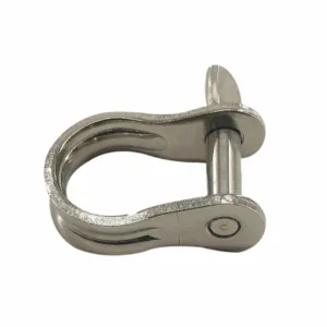 Sjækel i fladstål fås i 2 varianter med Mål: 6x16x24mm, 8x20x41mm.