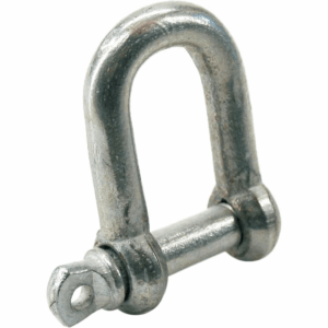 Vælg sjækel type D galvaniseret i godstykkelser fra 5mm til 24mm. Se størrelser.