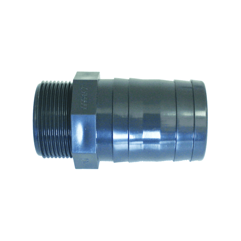 Slangestuds til kugleventil fås i 5 varianter med Gevind: ½", 3/4", 1", 1 1/4", 1 ½".