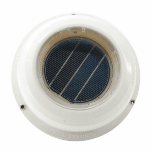 Solcelleventilator fås i 2 varianter med Variant: Kunststof, Rustfrit stål.