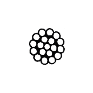 Stålwire 1x19 AISI 316 fås i 7 varianter med Størrelse: 2 mm, 3 mm, 4 mm, 5 mm, 6 mm, 8 mm, 10 mm.