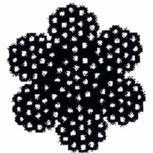 Stålwire 7x19 AISI 316 fås i størrelser fra 2 mm til 12 mm. Vælg variant til dit maritime udstyr.