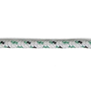 Standardfald hvid med sort/grøn mærketråd fås i 6 varianter med O mm: 6 mm, 8 mm, 10 mm, 12 mm, 14 mm, 16 mm.