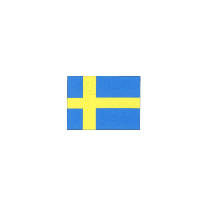 Køb svensk nationalflag i 100 % polyester. Vælg mellem fem størrelser til både og festlige lejligheder.