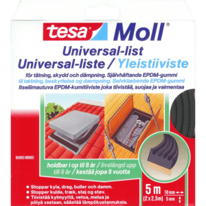 Køb Tesa universalliste til effektiv tætning af kulde og støj. Ideel til båden. Få en bedre oplevelse ombord!
