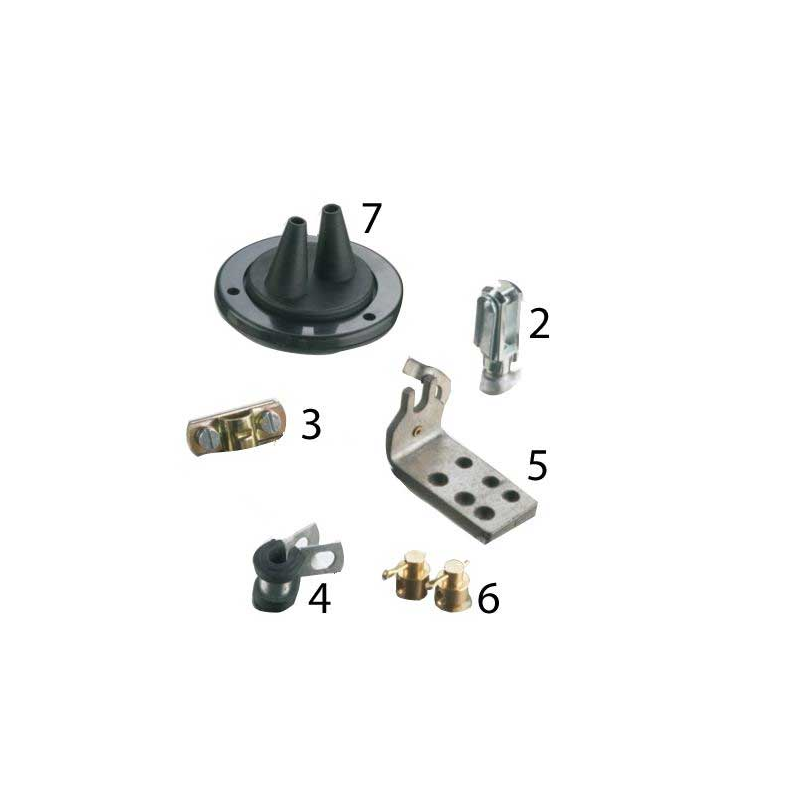 Kabelklemme med plade til båd sikrer stabil installation af kabler. Optimal til gas- og gearsystemer. Bestil nu for sikker sejlads!