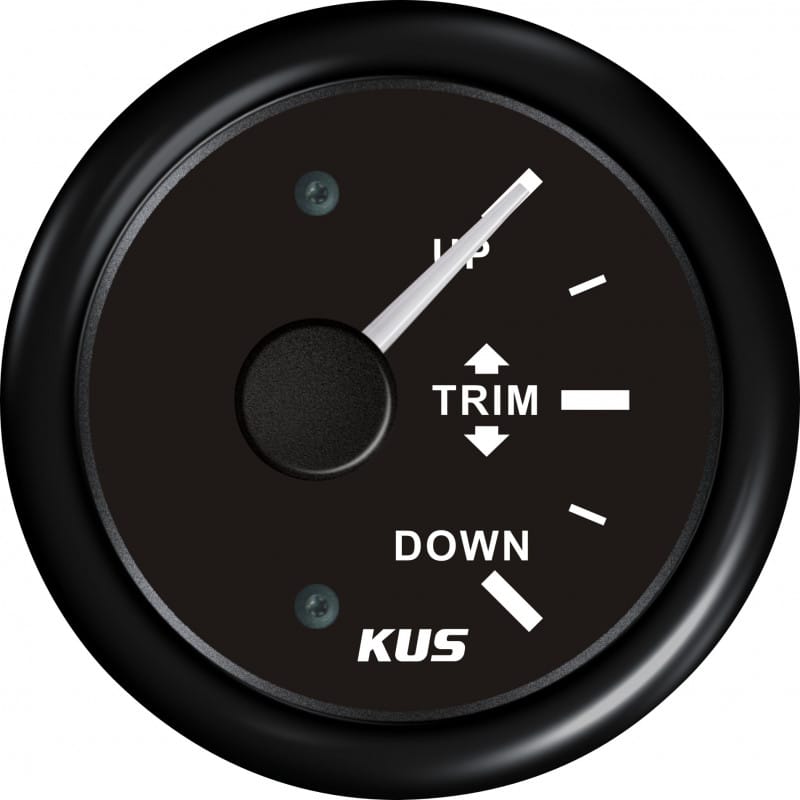 Trim ur 160-10 Ohm fra KUS til overvågning af motorens hældning. Vælg mellem sort og hvid.