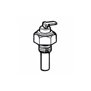 VDO temperatursensor 1 polet fås i 7 varianter med Gevind: M14 x 1,5, M16 x 1,5, 1/2-14 NPTF, 1/4-18 NPTF, 3/8-18 NPTF, 5/8-18 UNF - 3A, R 1/2.