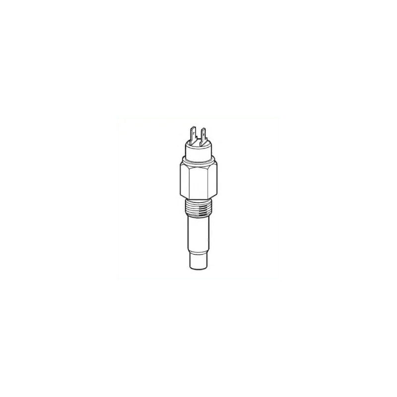 VDO temperatursensor 2 polet fås i 5 varianter med Gevind: M14 x 1,5, M18 x 1,5, 1/2-14 NPTF, 3/8-18 NPTF, 5/8-18 UNF 2A.