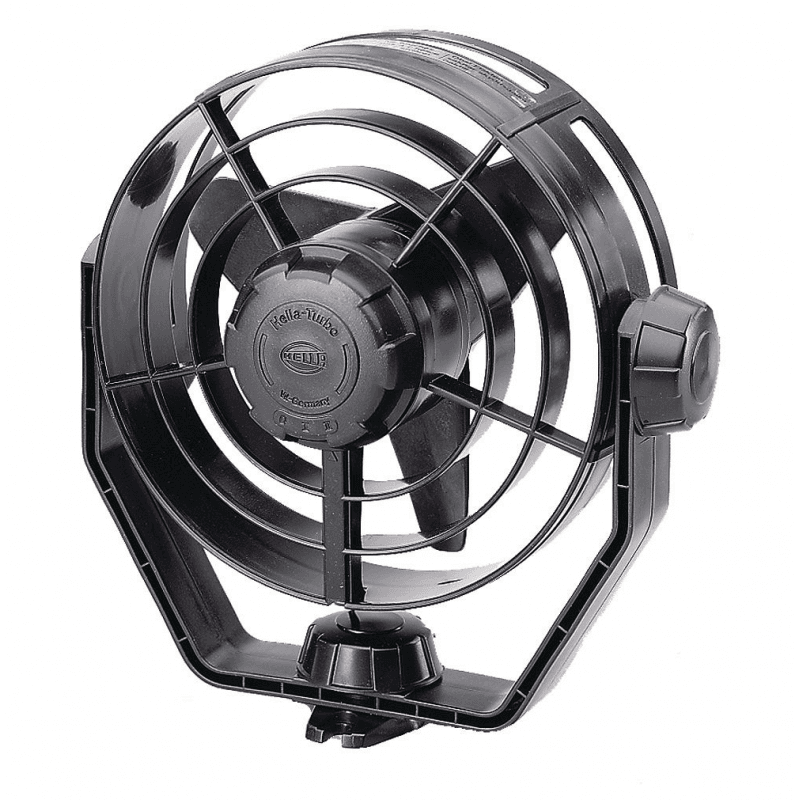 Hella Turbo ventilator fås i 12 V og 24 V. Vælg variant for ventilation ombord.