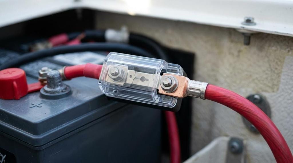 12v installation båd