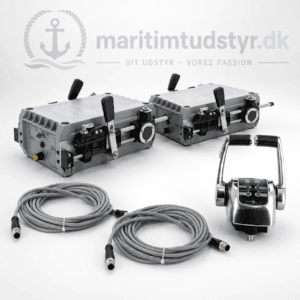 Vetus EC4 elektronisk motorkontrol med aktuator kontrolhåndtag og CAN-bus kabel til 2 x motor