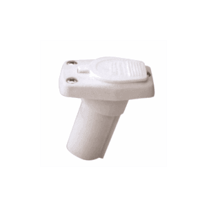 Køb Aqua Signal Plug-In Sokkel i hvid til sikker bådbelysning. Ideel til både under 7 meter. Få stabil montering af lanterner.