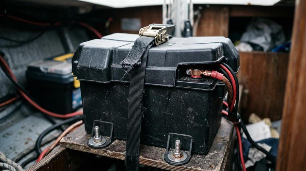 5 krav til en batterikasse til båd med fastgørelse
