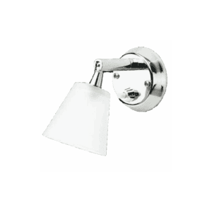 Køb CABIN Glass Line Minor skibslampe med drejelig skygge og LED pære. Perfekt til enhver bådindretning. Få elegant belysning ombord.