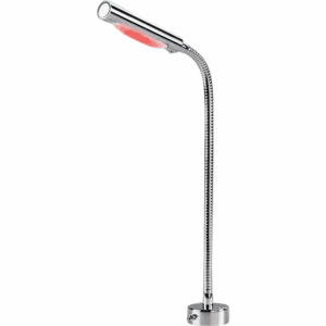 Køb CABIN kortbordslampe med 2-farvet LED. Ideel til læselys og nattelys ombord. Få optimal belysning til din båd.